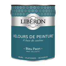 Peinture multisupport velours bleu paon 2,5L - LIBERON