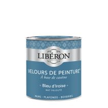 Peinture murale Velours bleu d'iroise 0,5 L - LIBERON