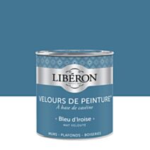 Peinture murale Velours bleu d'iroise 0,5 L - LIBERON