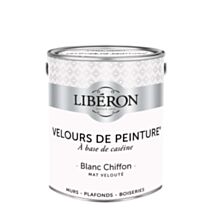 Peinture Murale Velours blanc Chiffon 2,5L - LIBERON