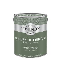 Peinture murale Velours vert treillis 2,5 L - LIBERON