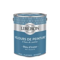 Peinture murale Velours bleu d'iroise 2,5 L - LIBERON