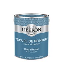 Peinture murale Velours bleu d'iroise 2,5 L - LIBERON