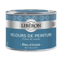Peinture Murale Velours Bleu d'Iroise 125ml - LIBERON