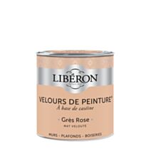 Peinture Murale Velours Grès Rose 0,5L - LIBERON