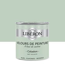 Peinture murale Velours céladon 0,5 L - LIBERON