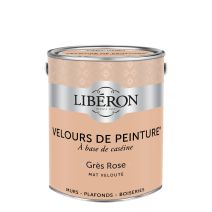 Peinture Murale Velours Grès Rose 2,5L - LIBERON