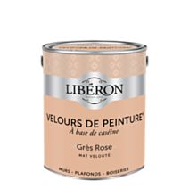 Peinture Murale Velours Grès Rose 2,5L - LIBERON