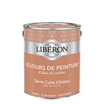 Peinture murale Velours terre cuite d'anjou 2,5 L - LIBERON
