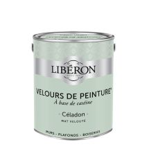 Peinture murale Velours céladon 2,5 l- LIBERON