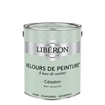 Peinture murale Velours céladon 2,5 l- LIBERON