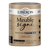 Peinture Meuble signé effet bois chêne clair 0,7L - LIBERON