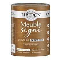 Peinture Meuble signé effet bois chêne moyen 0,7L - LIBERON