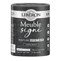 Peinture Meuble signé effet bois chêne brûlé 0,7L - LIBERON