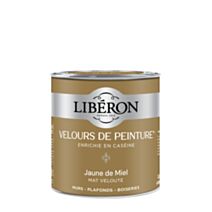 Peinture Velours de peinture - Jaune de Miel 0,5L - LIBERON