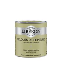 Peinture Velours de peinture - Vert Bonne Poire 0,5L - LIBERON