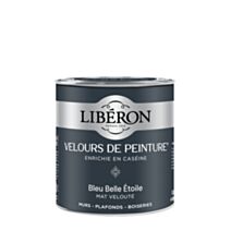 Peinture Velours de peinture - Bleu Belle Étoile 0,5L - LIBERON