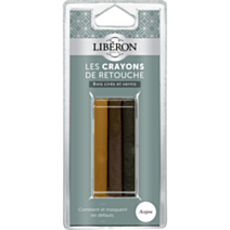 Crayons de retouche 3x10ml - Acajou - LIBERON