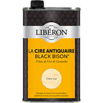 Cire antiquaire « black bison » liquide 1L - Chêne clair - LIBERON