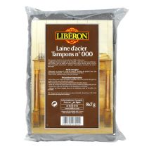 Laine acier 000 8 tampons