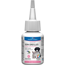 Lotion nettoyante oreille chiot chaton 60ml