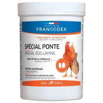 Complément alimentaire volailles pondeuses Spécial Ponte 250gr - FRANCODEX