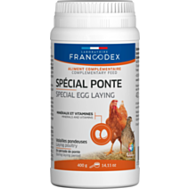 Complément alimentaire volailles pondeuses Spécial Ponte 250gr - FRANCODEX