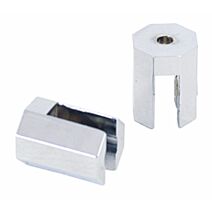 support tablette octogonaux chromés - PRADEL