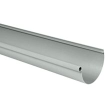 Profilé de gouttière Développement 25cm gris longueur 4 mètres