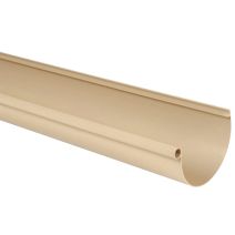 Profilé de gouttière de 25 sable longueur 4 mètres