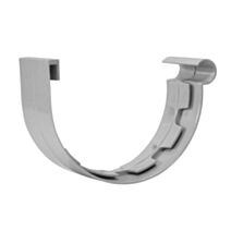 Jonction à coller pour gouttière de 25 grise