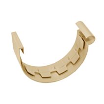 Jonction à coller our gouttière de 25 sable