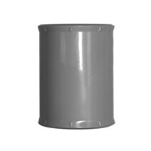 MANCHON PVC A BUTÉE FEMELLE-FEMELLE Ø 80 mm