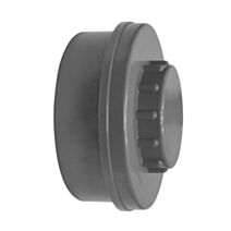 Bouchon PVC de dégorgement mâle diamètre 80 mm