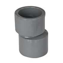 Réduction PVC extérieure excentrée mâle Ø 40 femelle Ø 32 mm