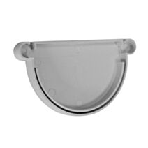 Fond universel à coller pour gouttière de 25 grise