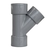 CULOTTE PVC FEMELLE-FEMELLE 45° Ø 100 mm