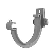 Crochet bandeau pour gouttière de 16 grise