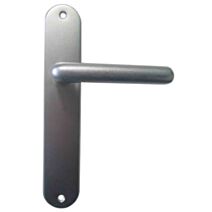 Poignée de porte bec de cane Thonon alu argent entraxe 195mm - 1ER