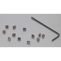 Clé alene 2mm + 4 vis pointeau 8mm - CHAINEY