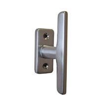 Crémone square zamak satine pour fenêtre - CHAINEY