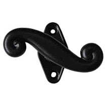 Crémone coq fer noir pour fenêtre - CHAINEY