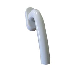 Poignée de porte oscillo-battante alu blanc - CHAINEY