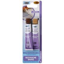 Retouche email 2 tubes 20ml/blister Cuisine flammée - GEB