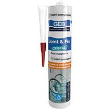 Mastic Joint & Fixation Cristal 280ml - GEB