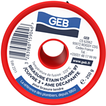 BRASURE AME DECP. ZING CUIVRE  250 GR