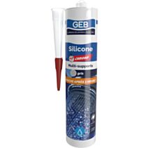 Mastic Silicone 60 Chrono multi-supports 280ml Gris - GEB