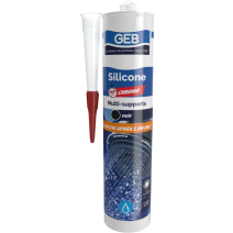Mastic Silicone 60 Chrono multi-supports 280ml  Noir - GEB