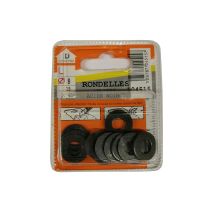 Rondelles plates acier noirci ø8mm - Les 15 pièces