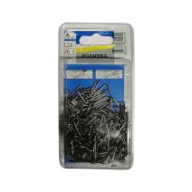 Pointes tête homme acier L.16mm ø1,1mm 100g